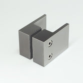 SQUARE SHOWER KNOB HANDLE - POLISHED GUNMETAL